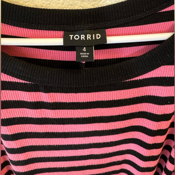 Maxi Rib Body Con Slip Dress Torrid - Picture 5 of 7